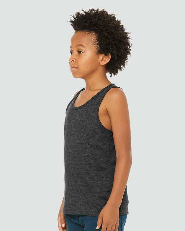 Bella+Canvas 3480YCVC - Youth Heather CVC Tank