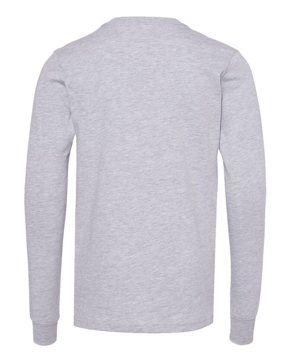 Bella+Canvas 3501YCVC - Youth Heather CVC Long Sleeve Tee