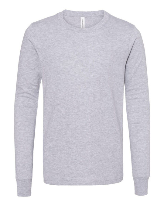 Bella+Canvas 3501YCVC - Youth Heather CVC Long Sleeve Tee