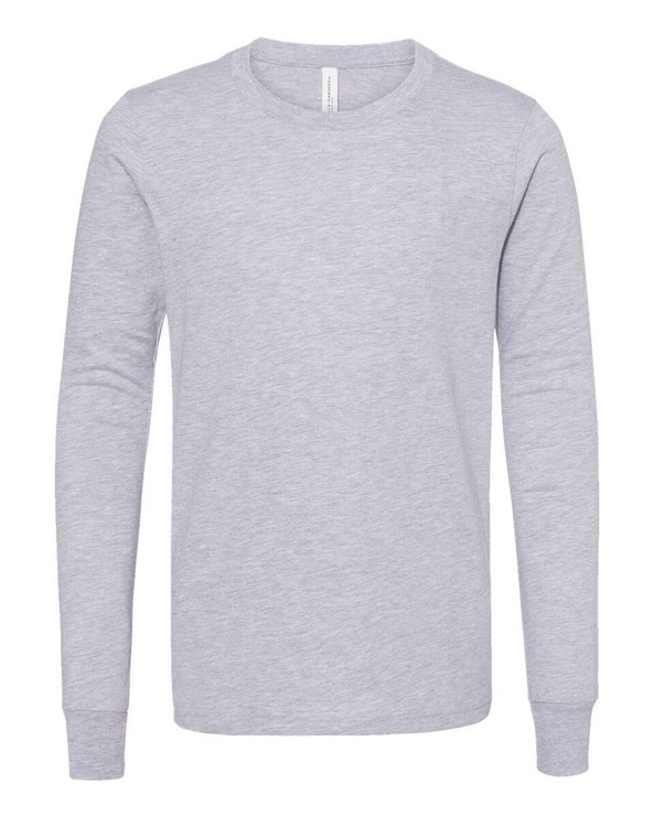 Bella+Canvas 3501YCVC - Youth Heather CVC Long Sleeve Tee