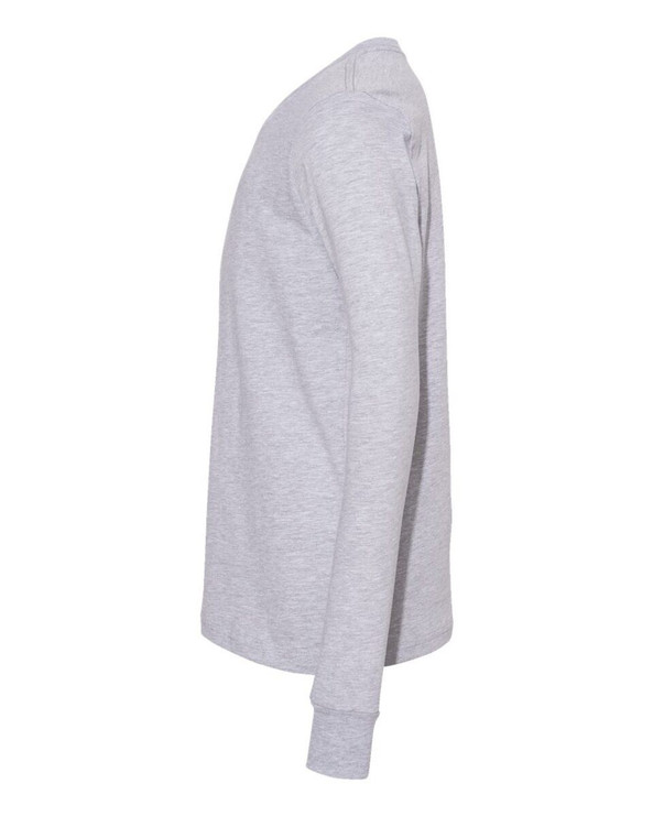 Bella+Canvas 3501YCVC - Youth Heather CVC Long Sleeve Tee