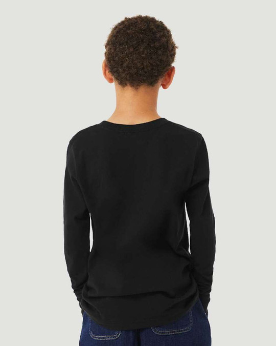 Bella+Canvas 3501YCVC - Youth Heather CVC Long Sleeve Tee