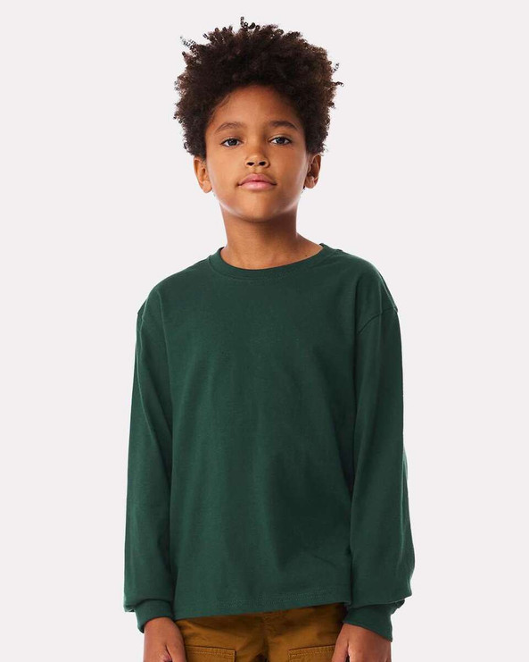 Bella+Canvas 3511Y - Juvenil 6oz. Camiseta de manga larga