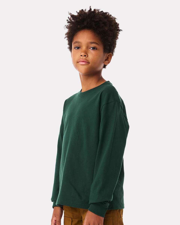 Bella+Canvas 3511Y - Juvenil 6oz. Camiseta de manga larga