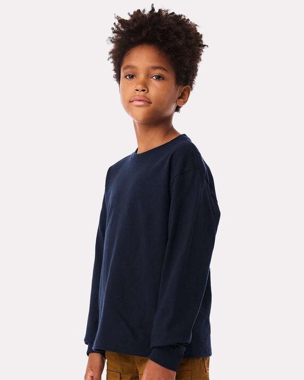 Bella+Canvas 3511Y - Juvenil 6oz. Camiseta de manga larga