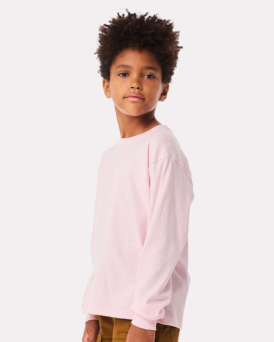 Bella+Canvas 3511Y - Juvenil 6oz. Camiseta de manga larga