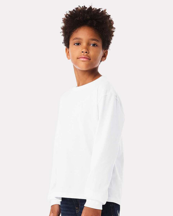 Bella+Canvas 3511Y - Juvenil 6oz. Camiseta de manga larga