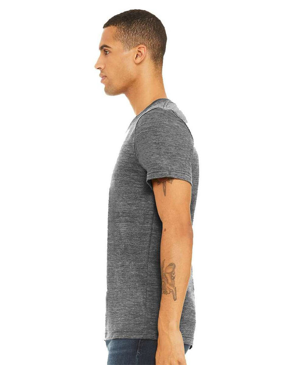 Bella+Canvas 3655 - Textured Jersey V-Neck Tee