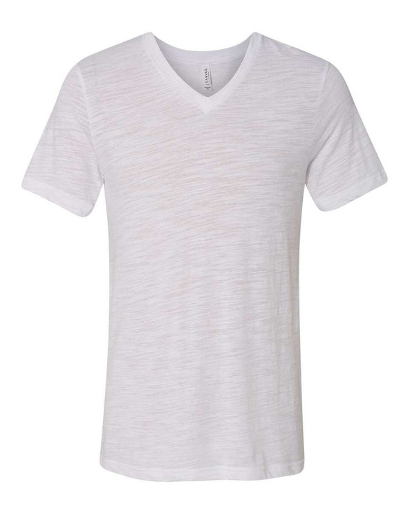 Bella+Canvas 3655 - Textured Jersey V-Neck Tee