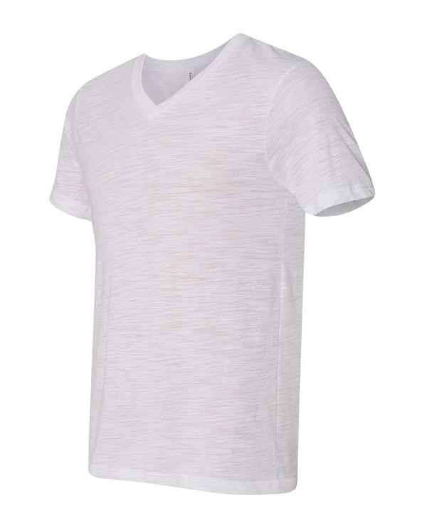 Bella+Canvas 3655 - Textured Jersey V-Neck Tee