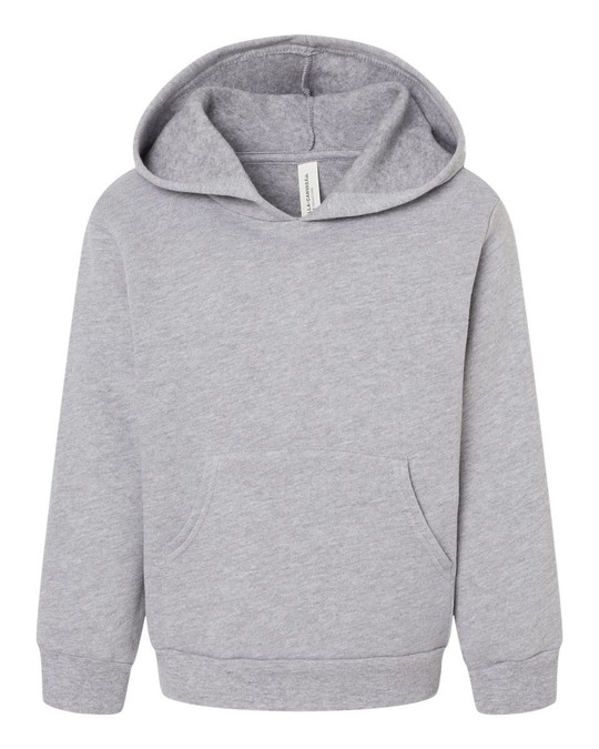 Bella+Canvas 3719T - Sudadera con capucha Toddler Sponge Fleece