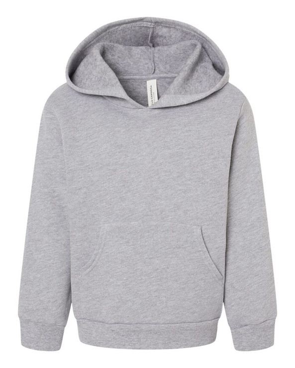 Bella+Canvas 3719T - Sudadera con capucha Toddler Sponge Fleece