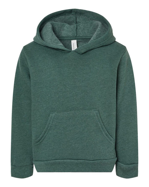 Bella+Canvas 3719T - Sudadera con capucha Toddler Sponge Fleece