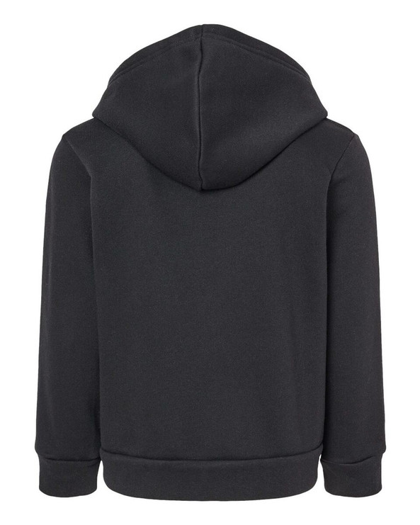 Bella+Canvas 3739T - Sudadera con capucha y cremallera Toddler Sponge Fleece