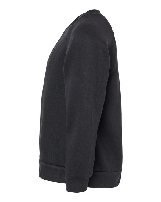 Bella+Canvas 3901T - Sudadera Raglan de vellón con esponja para niños pequeños