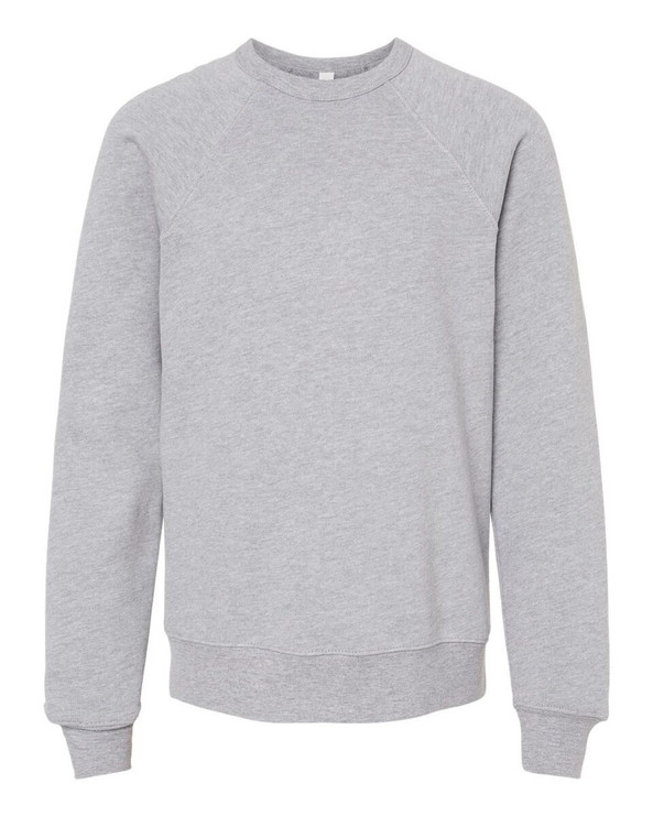 Bella+Canvas 3901Y - Youth Sponge Fleece Crewneck Sweatshirt