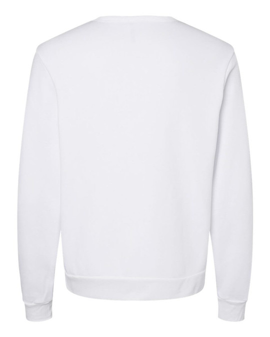 Bella+Canvas 3911 - Sudadera clásica de forro polar con cuello redondo