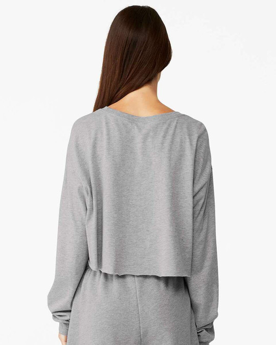 Bella+Canvas 6501 - FWD Fashion Women's Crop Long Sleeve Tee