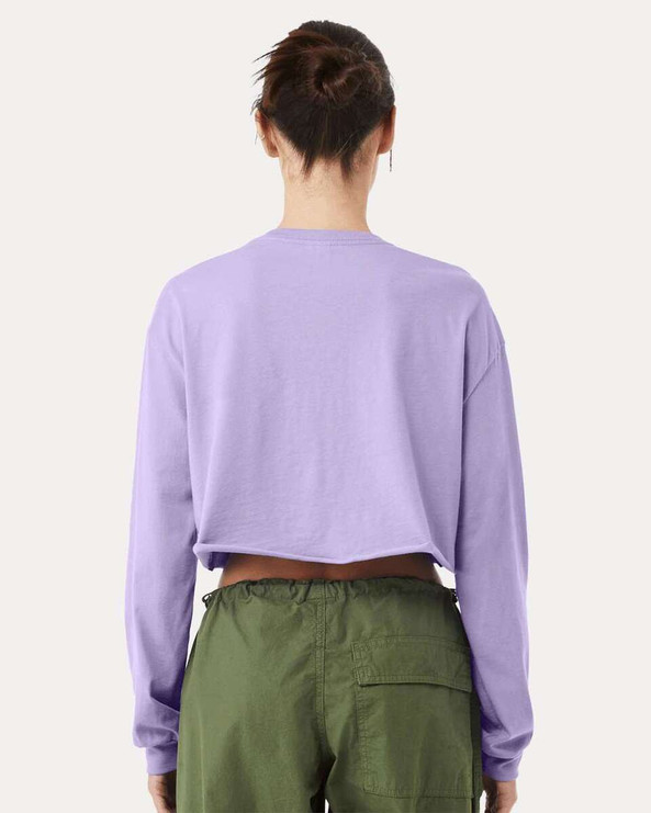 Bella+Canvas 6501 - FWD Fashion Women's Crop Long Sleeve Tee