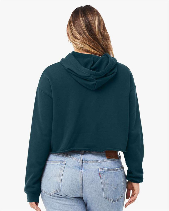 Bella+Canvas 7502 - Sudadera polar con capucha para mujer