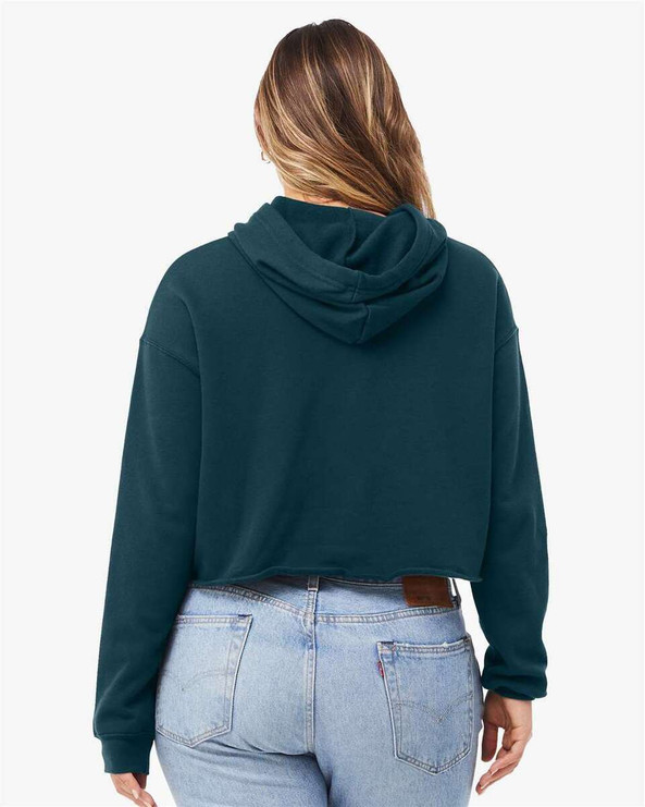 Bella+Canvas 7502 - Women's Crop Fleece Hoodie