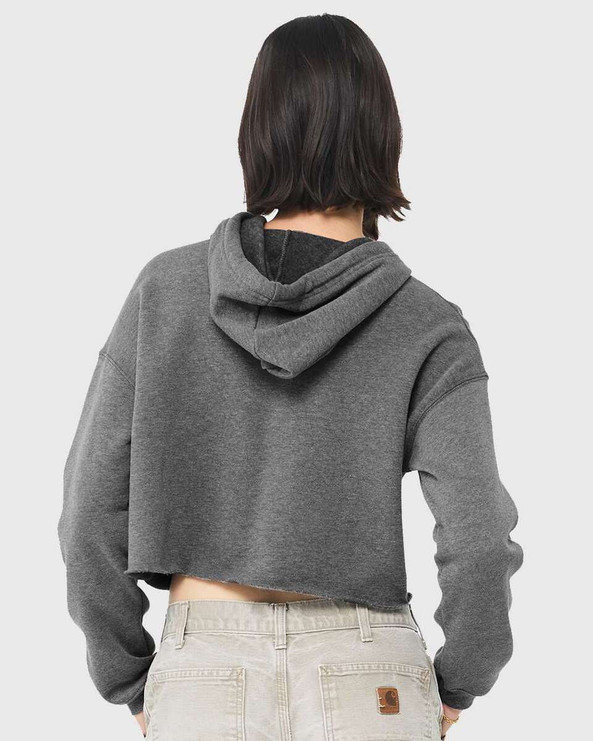 Bella+Canvas 7502 - Sudadera polar con capucha para mujer