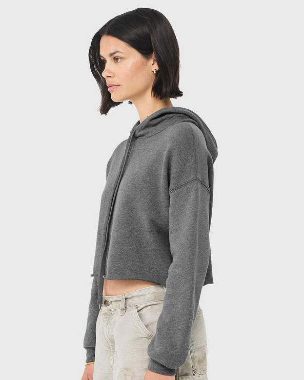 Bella+Canvas 7502 - Sudadera polar con capucha para mujer