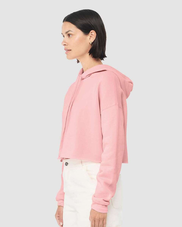 Bella+Canvas 7502 - Sudadera polar con capucha para mujer