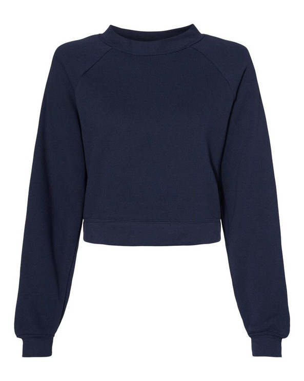 Bella+Canvas 7505 - Women's Raglan Pullover Fleece