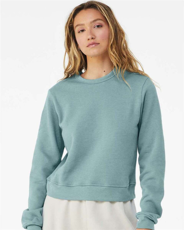 Bella+Canvas 7511 - Women's Sponge Fleece Classic Crewneck Sweatshirt