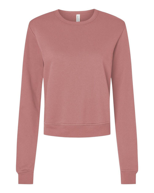 Bella+Canvas 7511 - Women's Sponge Fleece Classic Crewneck Sweatshirt