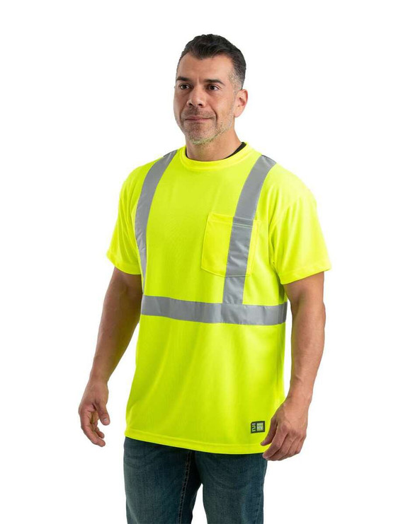 Berne HVK012 - Hi-Vis Class 2 Performance Pocket T-Shirt