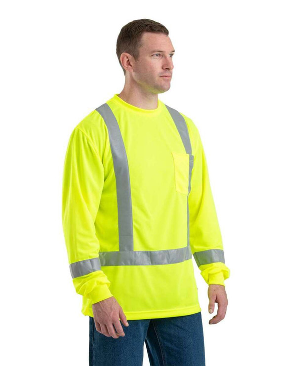 Berne HVK013 - Hi-Vis Class 3 Performance Pocket T-Shirt