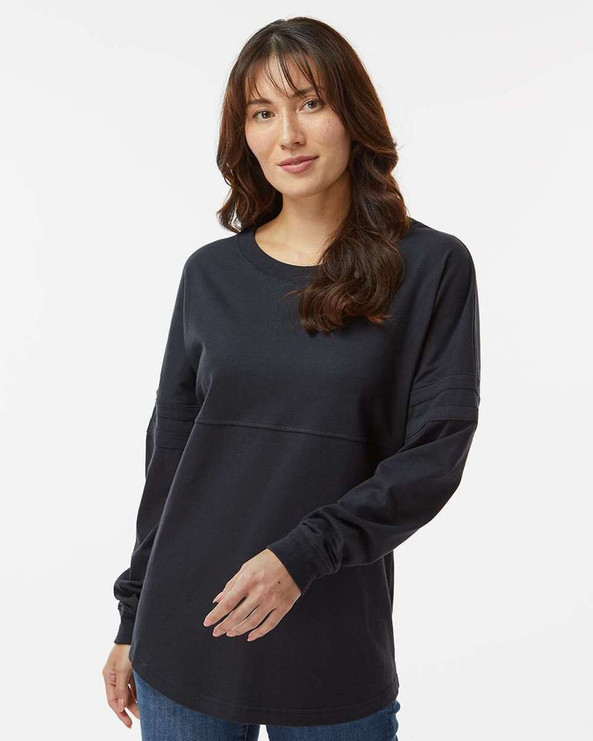 Boxercraft BW3514 - Women's Pom Pom Long Sleeve Jersey T-Shirt