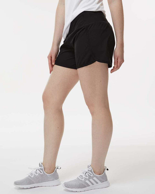 Boxercraft BW6103 - Pantalones cortos de mujer con forro de tejido elástico