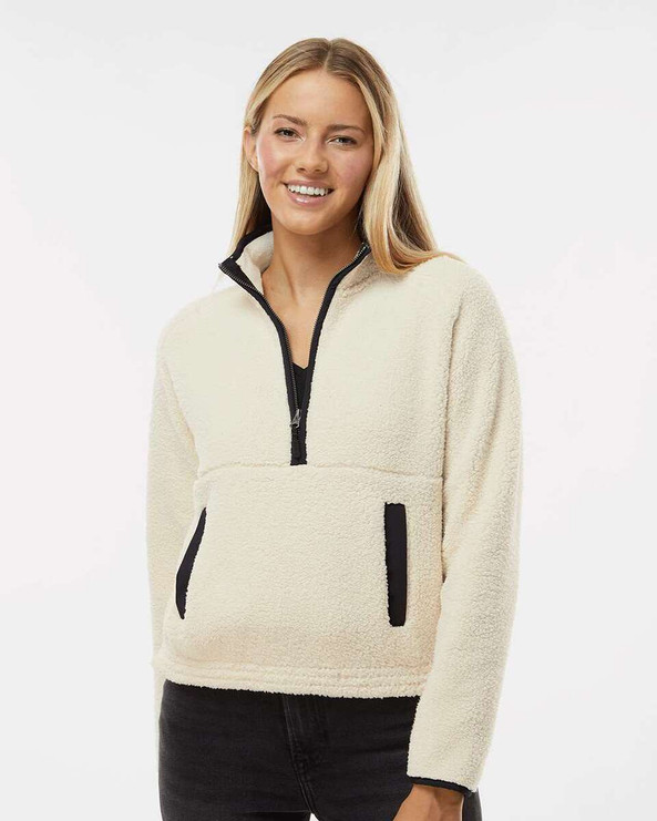 Boxercraft BW8501 - Jersey Everest de mujer con media cremallera