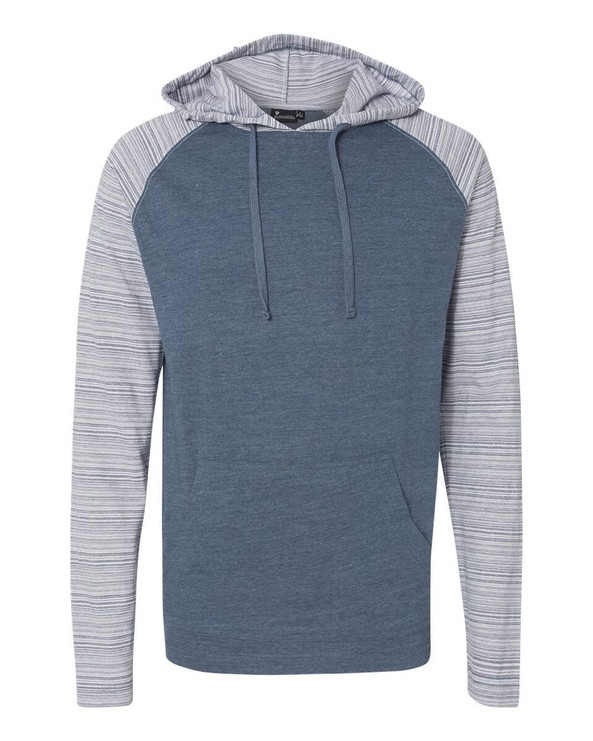 Burnside 8127 - Yarn-Dyed Hooded Raglan T-Shirt