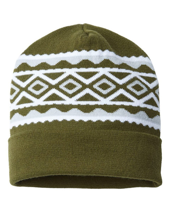 CAP AMERICA RKD12 - USA- Made Diamond Cuffed Beanie