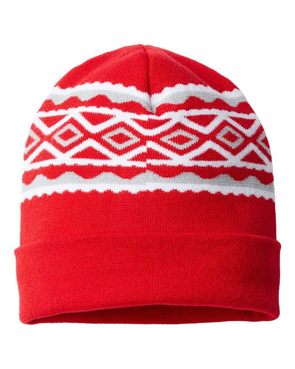 CAP AMERICA RKD12 - USA- Made Diamond Cuffed Beanie