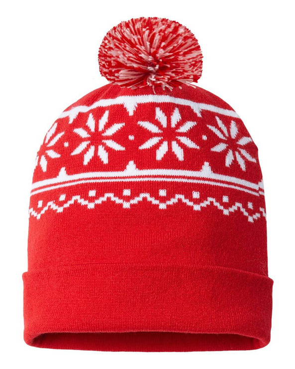 CAP AMERICA RKF12 - USA-Made Snowflake Beanie