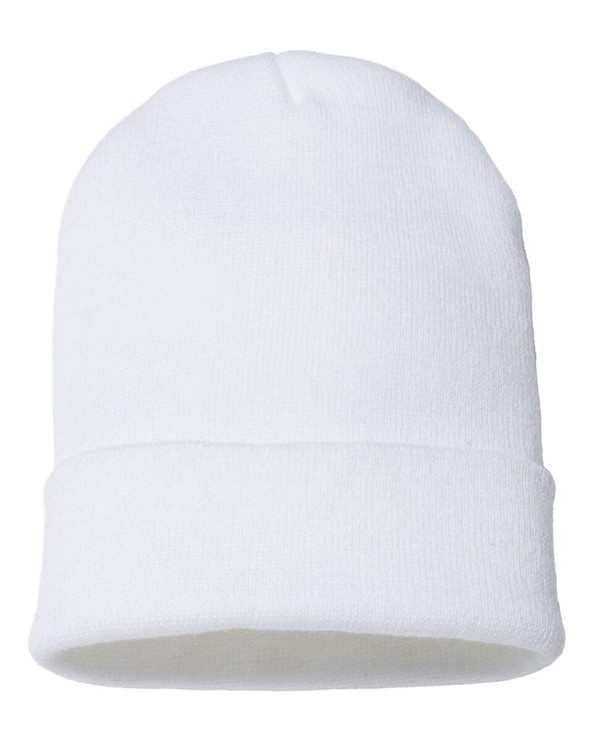 CAP AMERICA TKN24 - Gorro con puño de 12" fabricado en EE.UU.