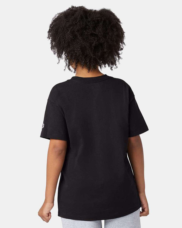 Champion T435 - Camiseta sin etiqueta juvenil