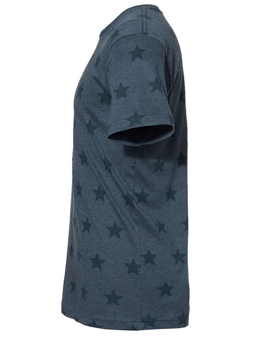 Code Five 3929 - Camiseta con estampado de estrellas