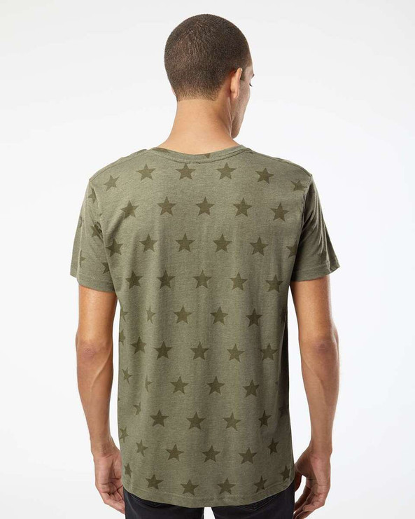 Code Five 3929 - Star Print Tee