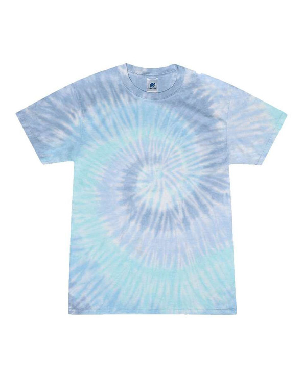 Colortone 1000Y - Camiseta teñida multicolor juvenil