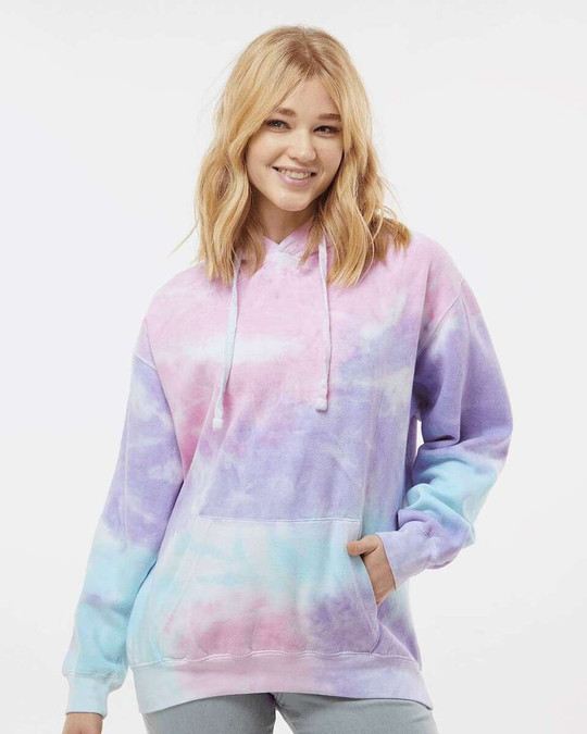 Colortone 8777 - Sudadera teñida con capucha