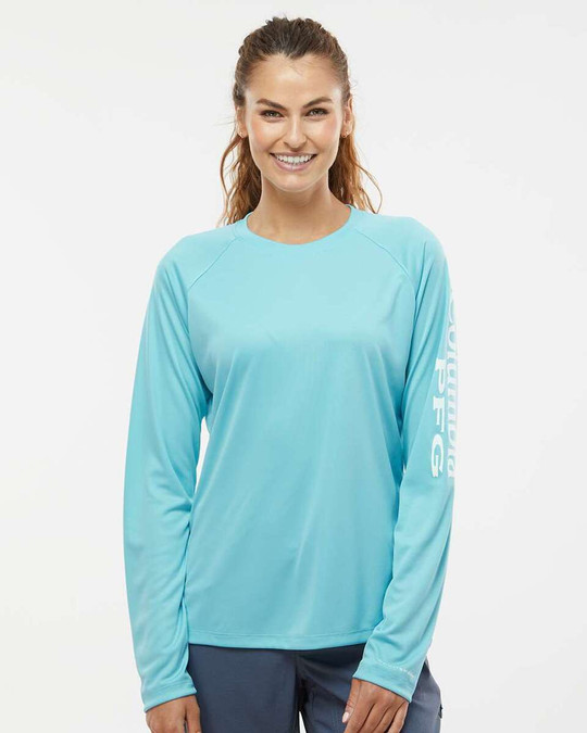 Columbia 212485 - PFG Tidal Tee™ II de manga larga para mujer