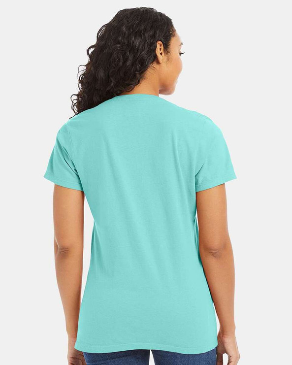 ComfortWash by Hanes GDH125 - Garment-Dyed Women's V-Neck T-Shirt
