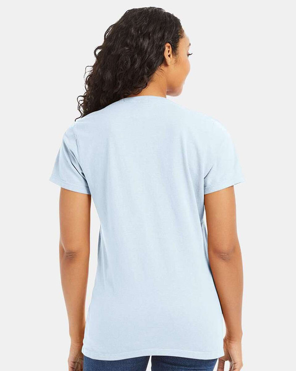 ComfortWash by Hanes GDH125 - Garment-Dyed Women's V-Neck T-Shirt