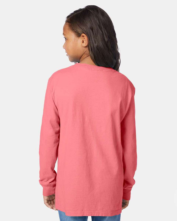 ComfortWash by Hanes GDH275 - Garment-Dyed Youth Long Sleeve T-Shirt